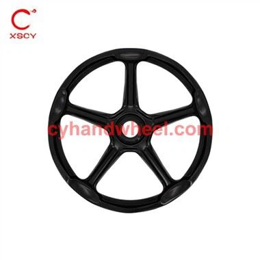 Ruční kolo s velkým průměrem lisování